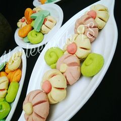 Colourful cookies A picture of Colourful cookies.