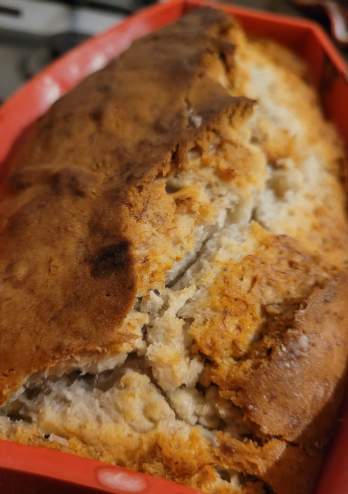 Una foto de Budín de banana