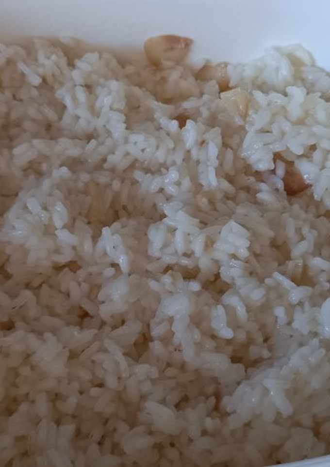 Una foto de 155. Arroz blanco
