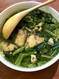 Canh cá rô rau cải