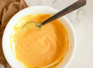 Gambar Honey Mustard Sauce