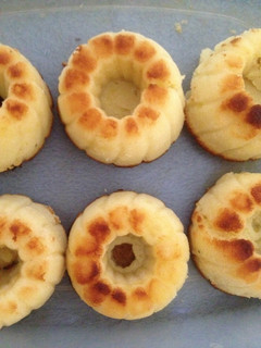 Una foto de Ponquecitos de crema de arroz