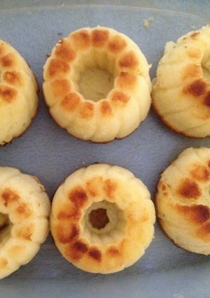 Una foto de Ponquecitos de crema de arroz