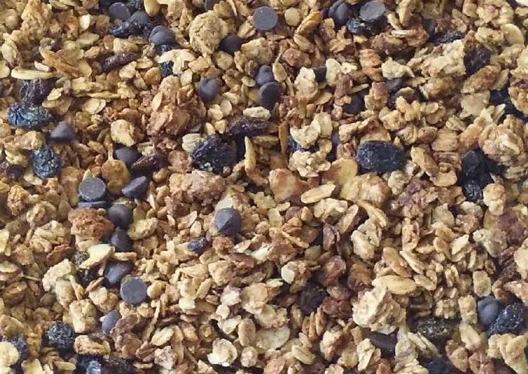 Recipe of Speedy Peanut Butter Granola