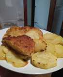 Filetes de pollo con patatas