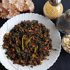 A picture of Amaranth Moong Vaaji.