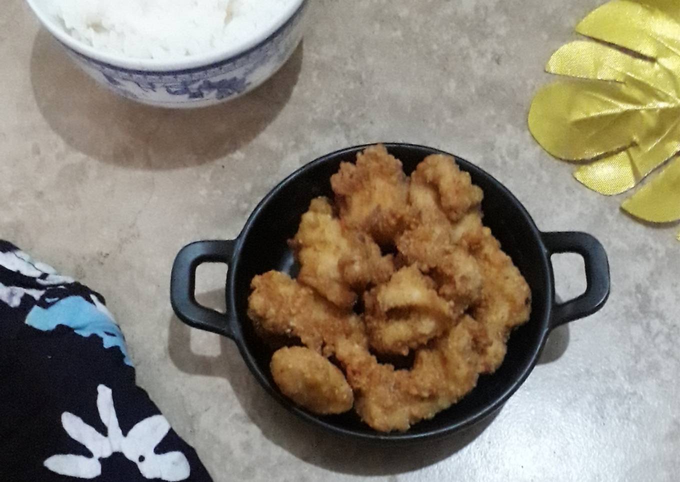 Chiken karaage ala restro