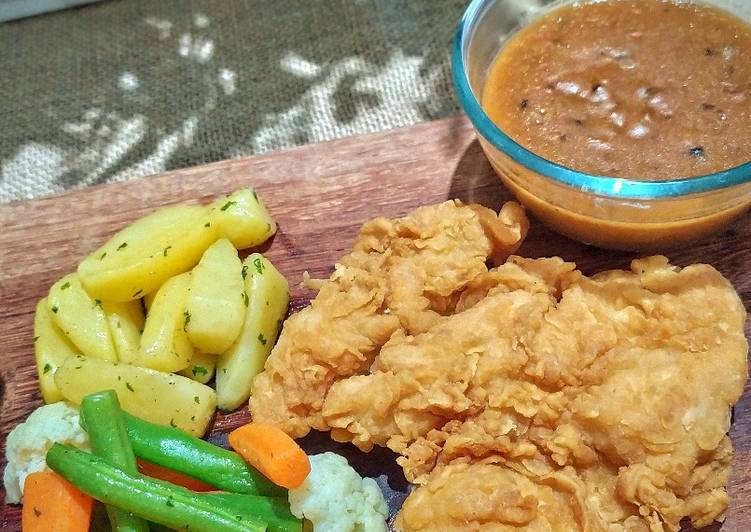 Fried Chicken Steak