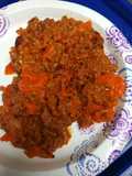 Carrots and Three Meat Casserole