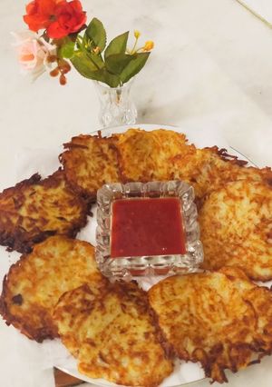 A picture of Crispy Hash browns/tea time snack.