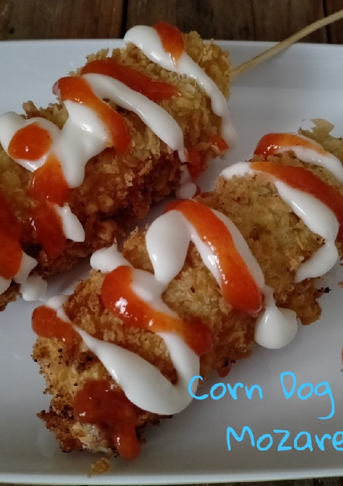 Foto resep Corn dog Sosis Mozarella