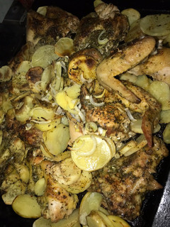 Una foto de Alitas de pollo al horno
