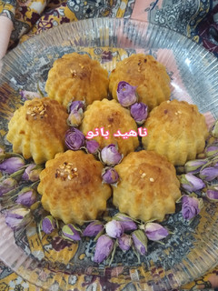 عکسی از دستور قرابیه خرما و گردو خودم پز 👩🍳🤩🥰