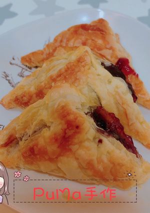巧克力派/藍莓派 的食譜成品照片