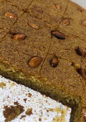 صورة لوصفة بسبوسة لذيذة بطعم مختلف😋