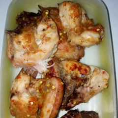 A picture of Garlic chicken.