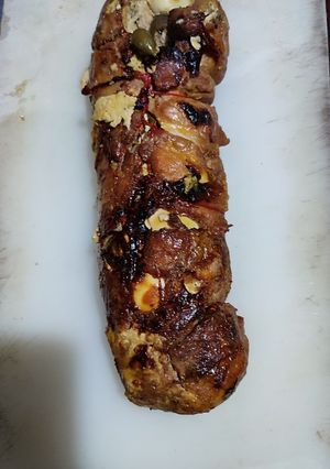 Una foto de Rollo de pollo como matambre