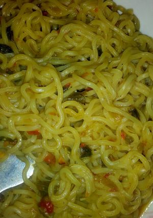 A picture of Vegetables noodles.