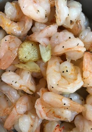 蒜香蝦仁 的食譜成品照片