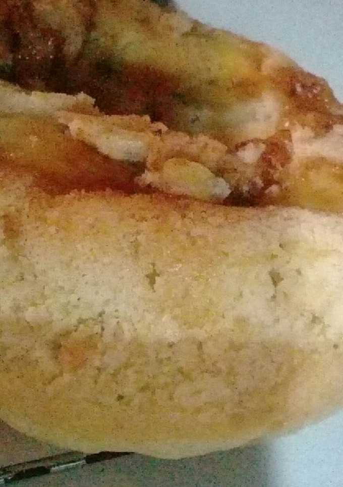 Una foto de Torta de manzana invertida económica