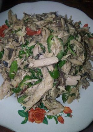 Foto resep Tongkol Suwir Kemangi Pedas