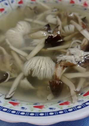 Foto resep Soup kulat bentilung (jamur bantilung)