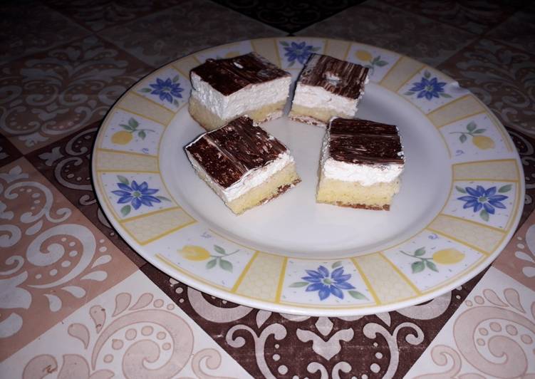 Hamis tiramisu szelet