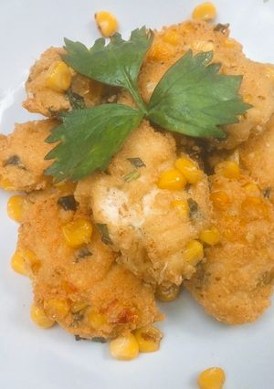 Foto resep Perkedel Tahu Jagung Manis