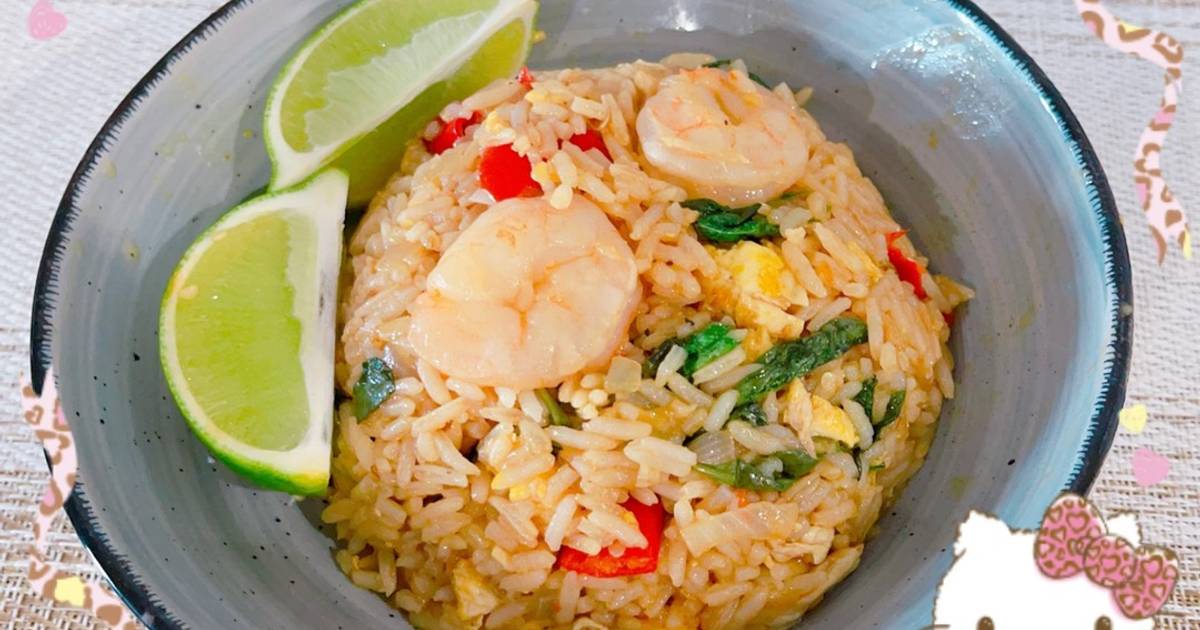 泰式炒飯(Thai chili basil fried rice) 食譜與作法 by Charlotte's cooking corner Cookpad