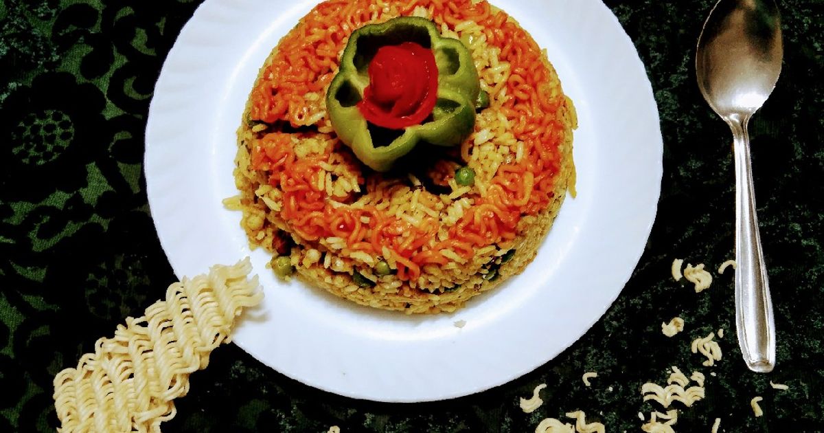 Meggi Rice patel dipal દ્વારા રેસીપી મેગી રાઈસ (Maggi Rice Recipe In Gujarati ...
