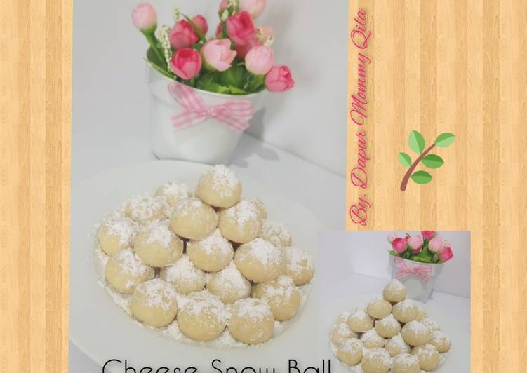 Bagaimana Membuat Cheese Snow Ball (renyah &amp; lembut), Lezat