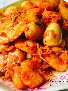 Foto resep Udang balado