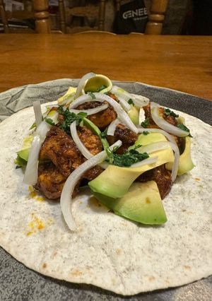 Una foto de Tacos de pollo Max Mex