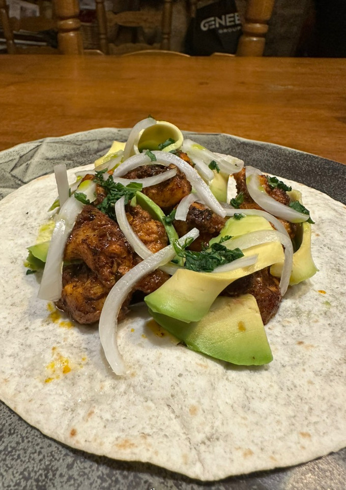Una foto de Tacos de pollo Max Mex