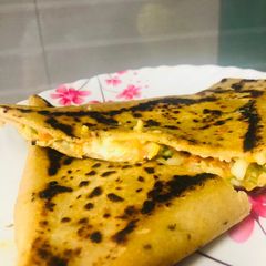 Pizza Paratha A picture of Pizza Paratha.