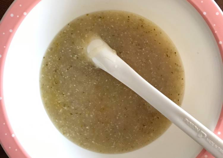 MPASI 6+: Bubur Kentang Lembut