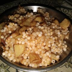 A picture of Sabudana khichdi.