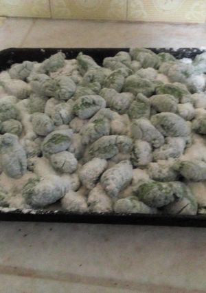 Una foto de Ñoquis de papas y verduras