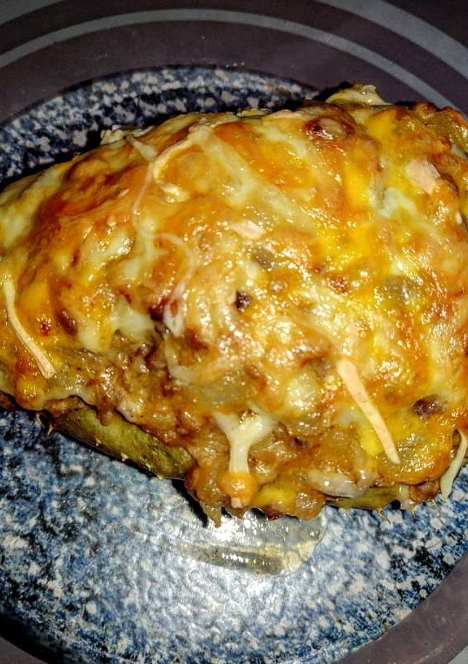 Una foto de Chayote Gratinado