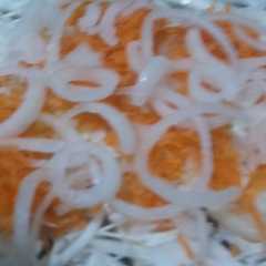 Una foto de Ensalada de repollo con zanahoria