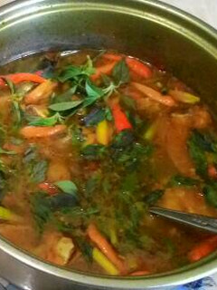 Foto resep Pindang ikan asap patin