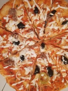 صورة لوصفة بيتزا