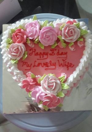 Foto resep Kue Ulang Tahun Love