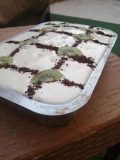صورة لوصفة الكيكة الحنونة🥝🍰