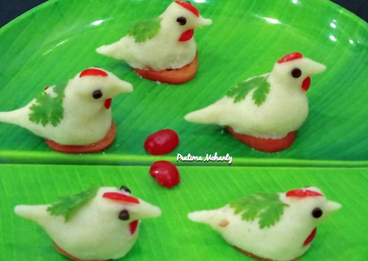 Recipe of Perfect Sweet Semolina Birds