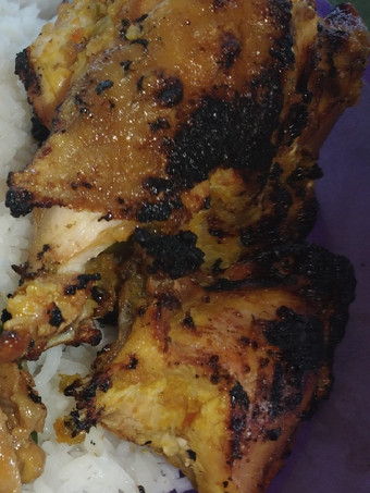 Bagaimana Membuat Ayam kampung panggang pedas Rumahan