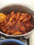 Alitas bbq