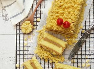 Foto resep Peanut Crumble Cake