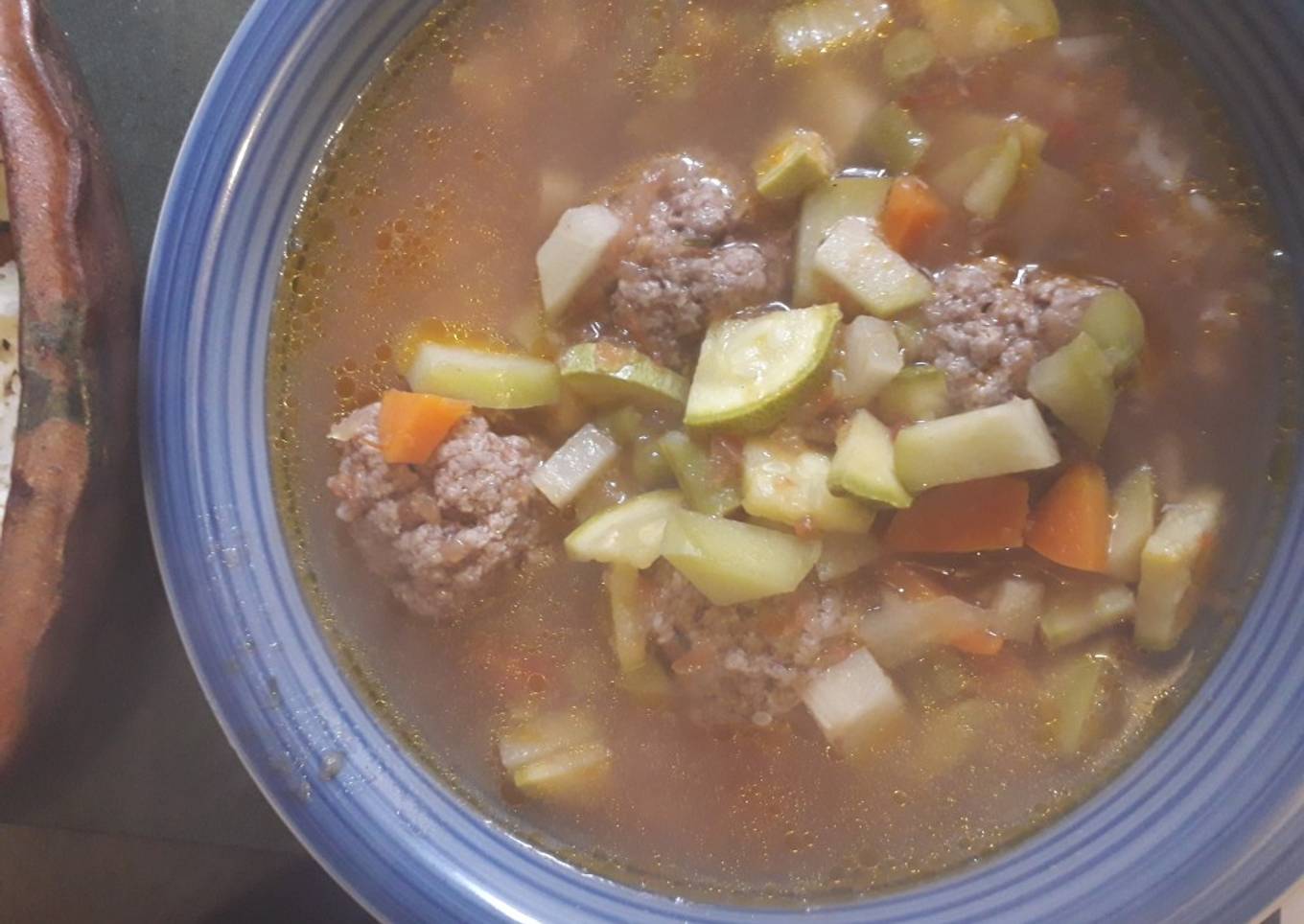 Albóndigas con verduras