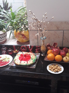 عکسی از دستور میز شب یلدا